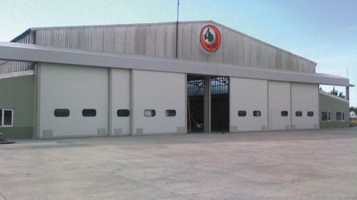 Portes de hangar